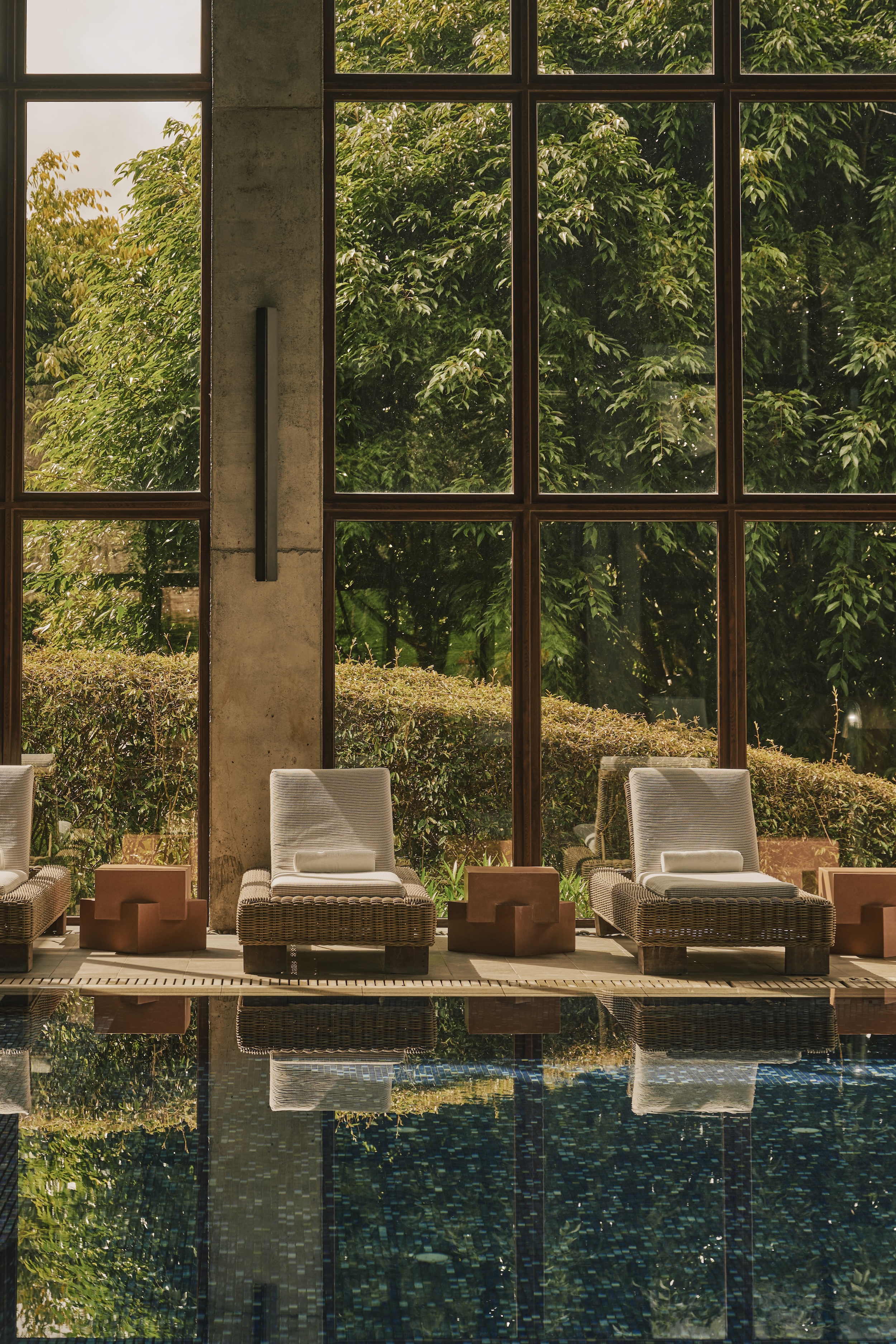 Spa pool at Hacienda AltaGracia, Auberge Collection