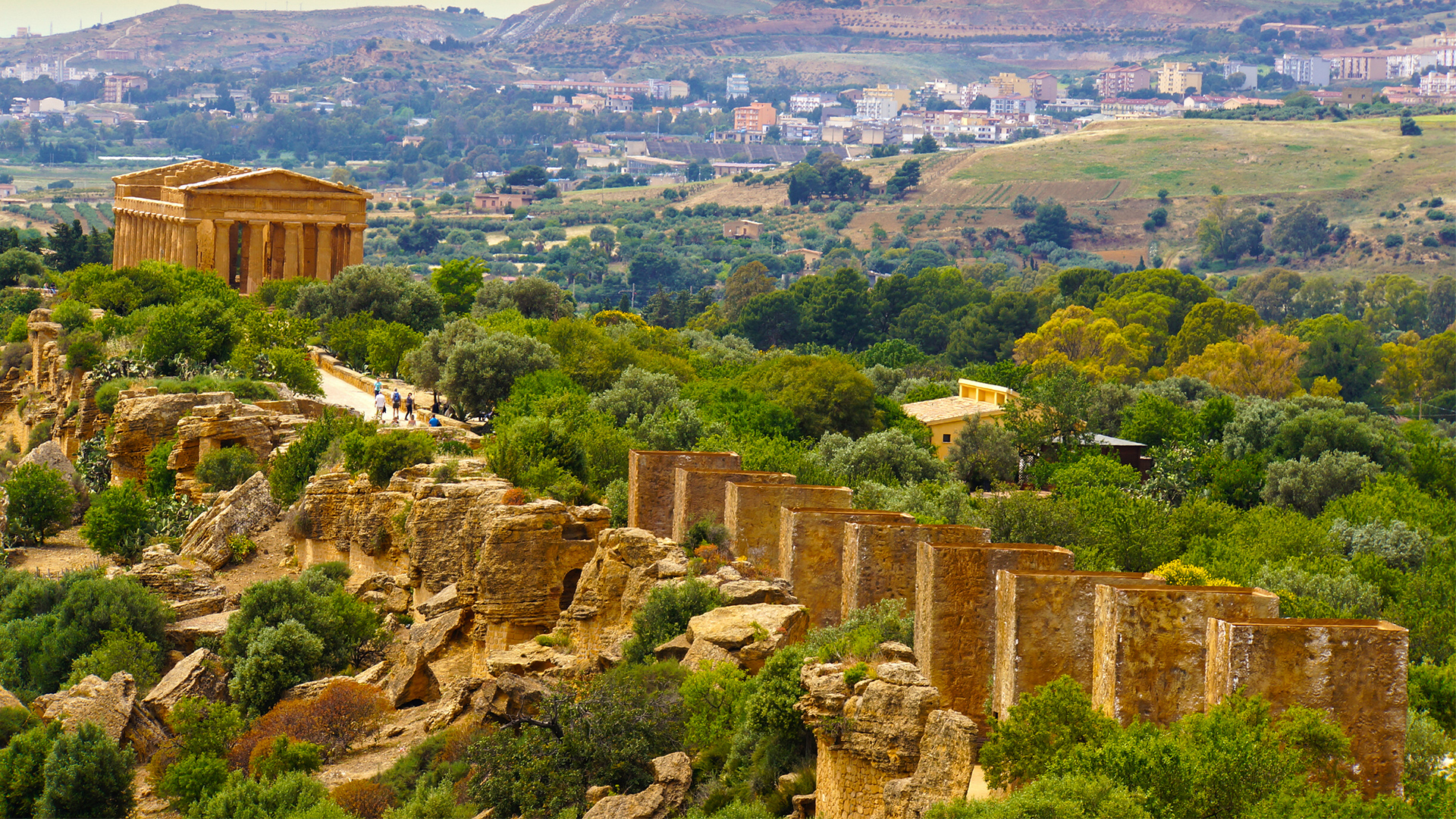 Temple of Concordia in the Valley of the Temples