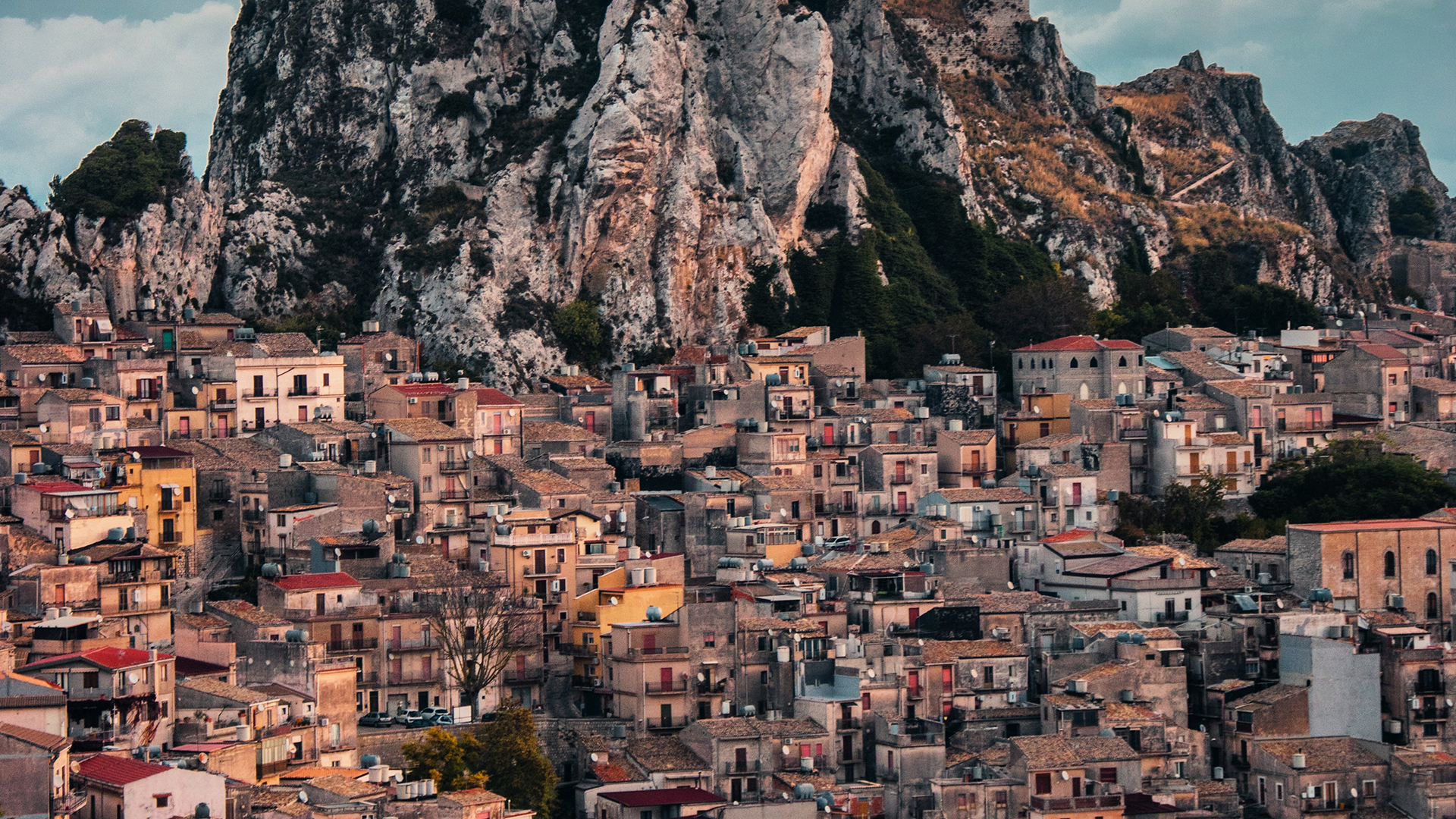 View of Italian city